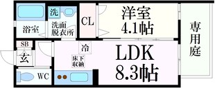 リンクス岡本の物件間取画像